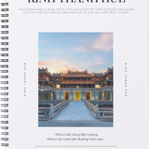 Vở ghi BST Heritage (Kinh thành Huế 2)
